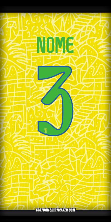 Camisola Brasil 2024 -  nome - 3