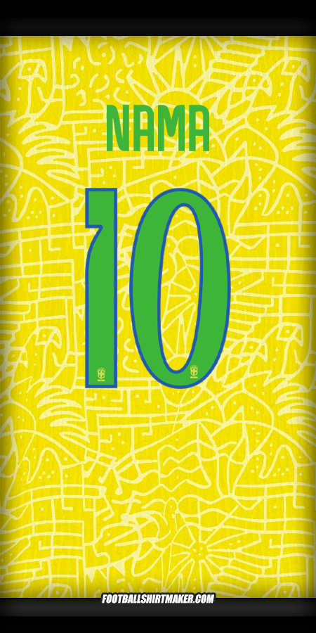 Jersey Brasil 2024 -  nama - 10