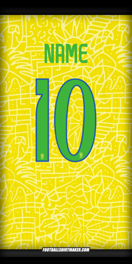 Jersey Brazil 2024 -  name - 10