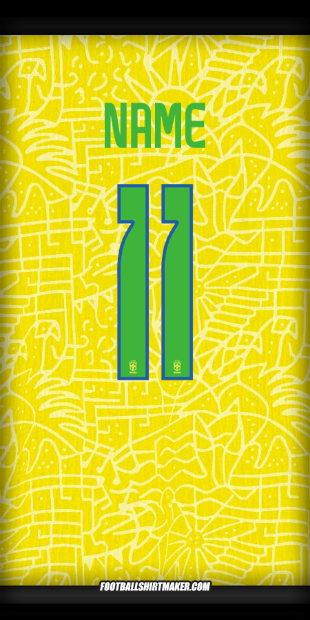 Trikot Brasilien 2024 -  name - 11