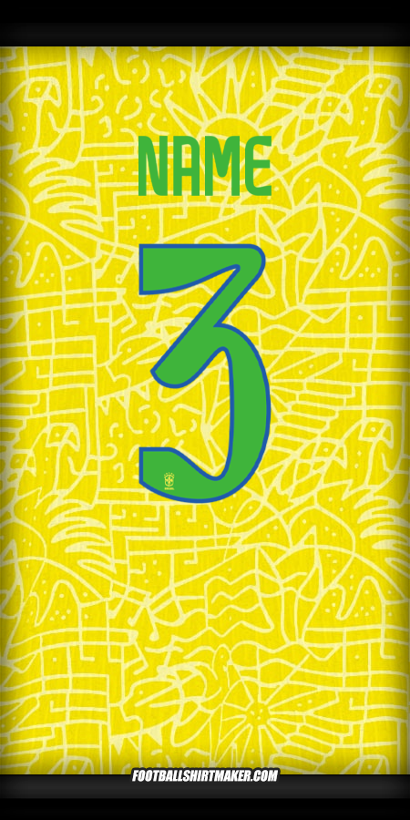 Trikot Brasilien 2024 -  name - 3