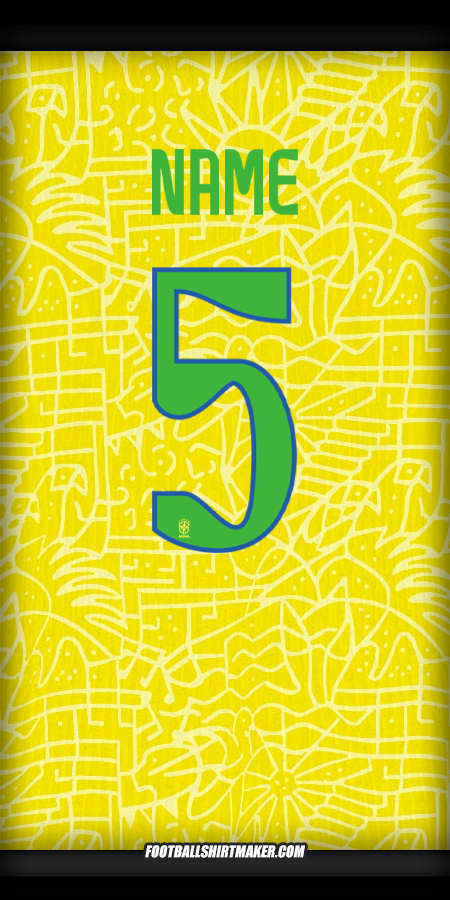 Shirt Brazil 2024 -  name - 5