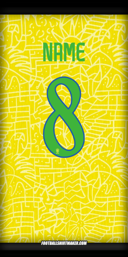 Shirt Brazil 2024 -  name - 8