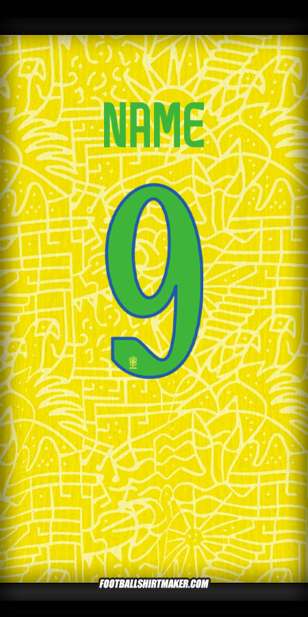Trikot Brasilien 2024 -  name - 9