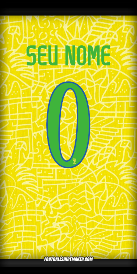 Camisa Brasil 2024 -  seu nome - 0
