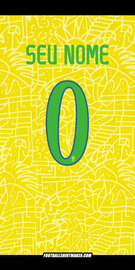 Camisa Brasil 2024 -  seu nome - 0
