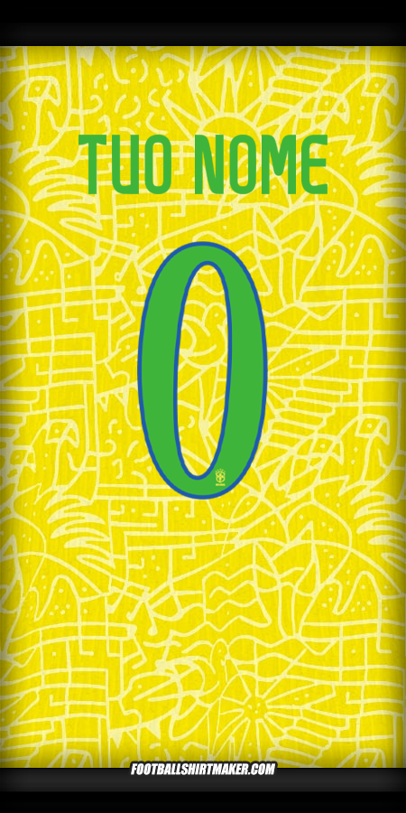 Maglia Brasile 2024 -  tuo nome - 0
