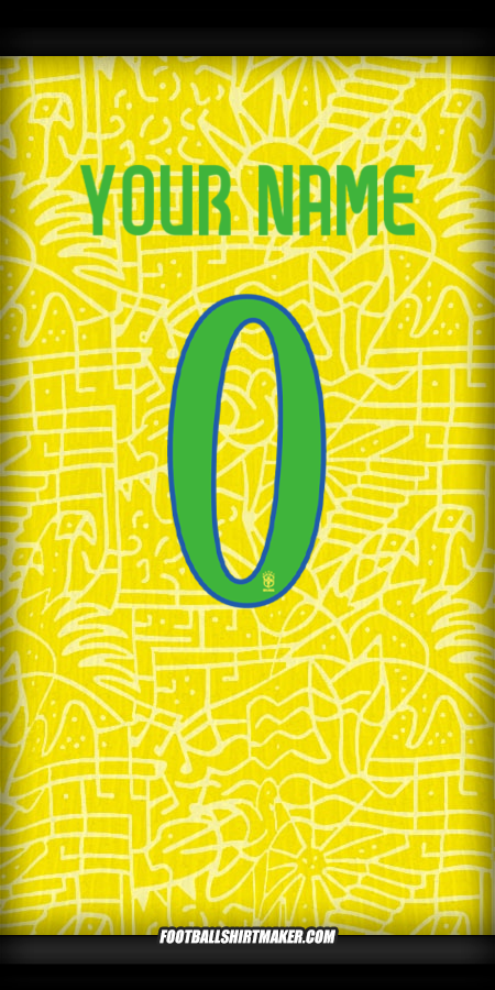 Jersey Brazil 2024 -  your name - 0