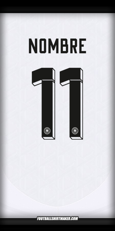 Jersey Alemania 2024 -  nombre - 11