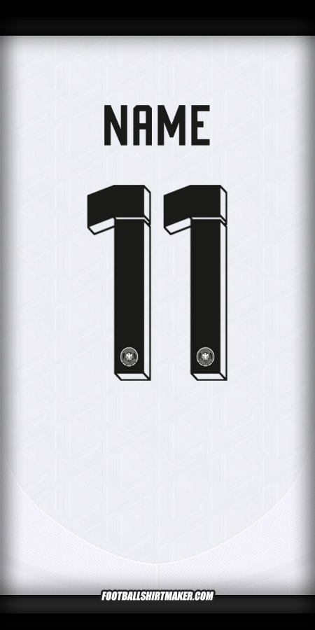 Trikot Deutschland 2024 -  name - 11