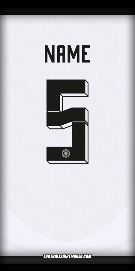 Shirt Germany 2024 -  name - 5