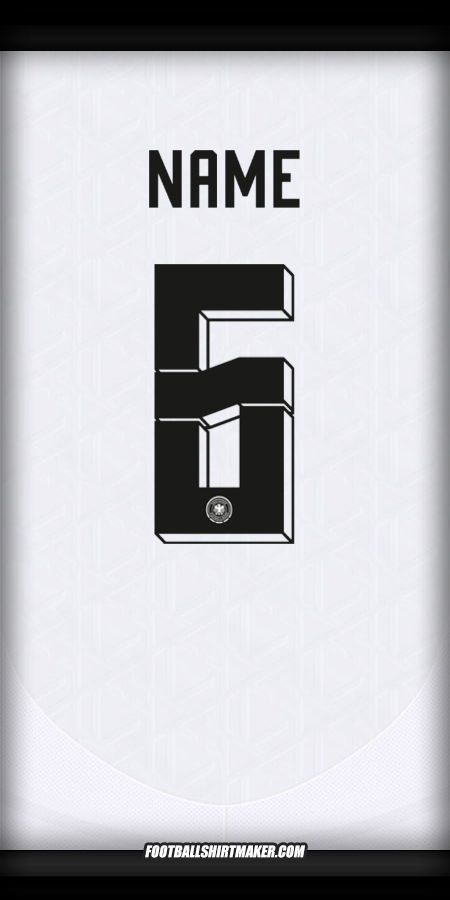 Shirt Germany 2024 -  name - 6