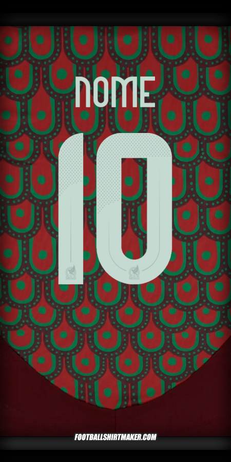 Camisola México 2024 -  nome - 10