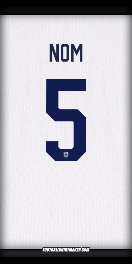 Maillot États-Unis 2024 -  nom - 5