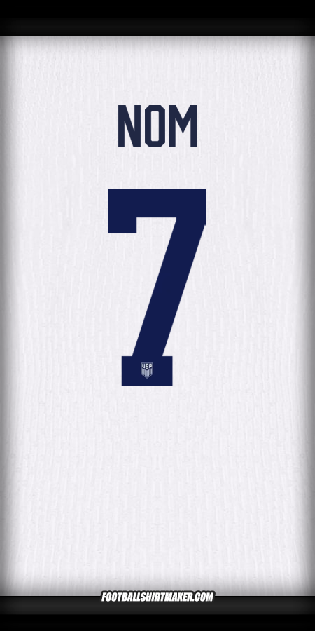 Maillot États-Unis 2024 -  nom - 7