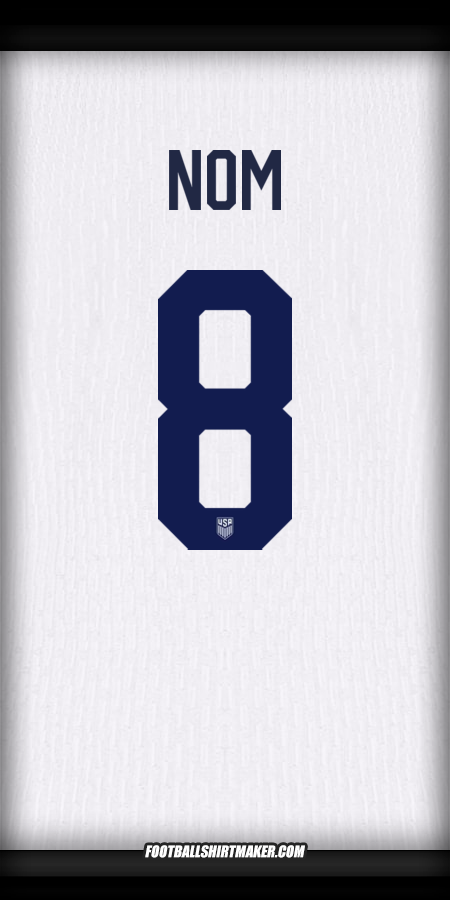 Maillot États-Unis 2024 -  nom - 8
