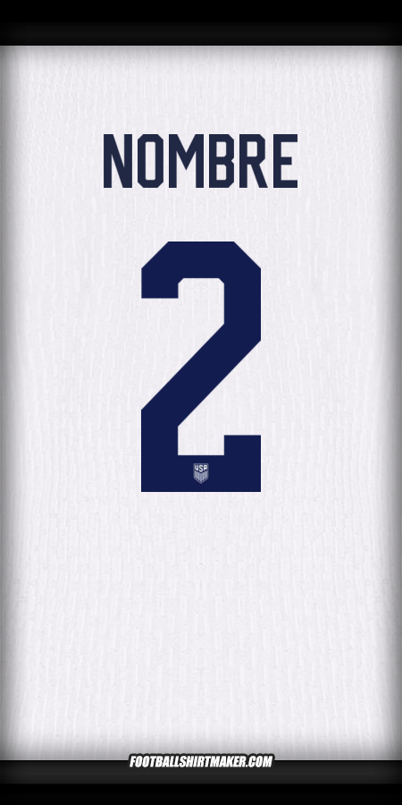 Jersey Estados Unidos 2024 -  nombre - 2
