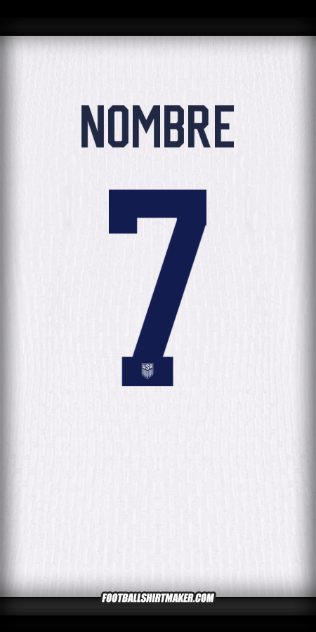 Jersey Estados Unidos 2024 -  nombre - 7