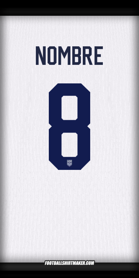 Jersey Estados Unidos 2024 -  nombre - 8