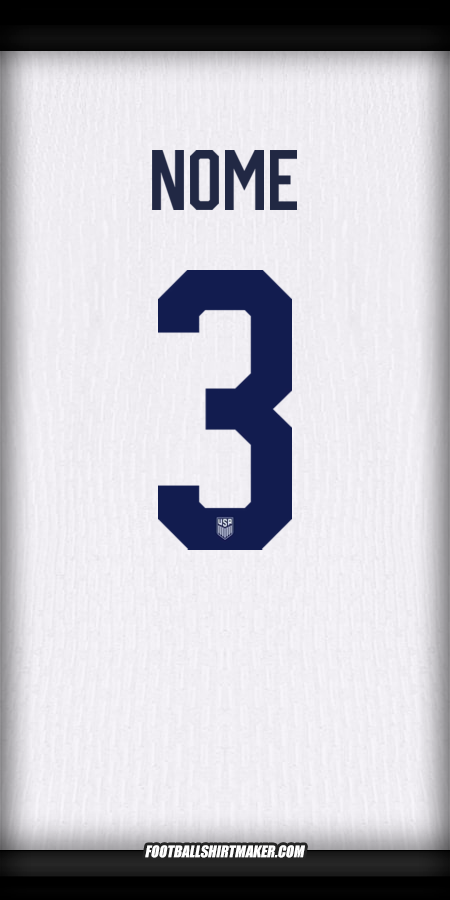 Maglia Stati Uniti 2024 -  nome - 3