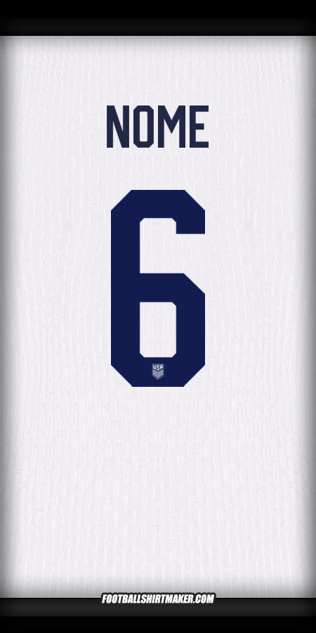 Maglia Stati Uniti 2024 -  nome - 6