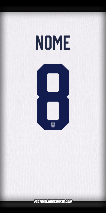Maglia Stati Uniti 2024 -  nome - 8