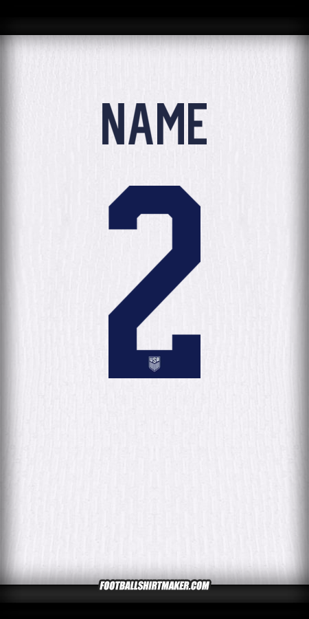 Jersey United States 2024 -  name - 2