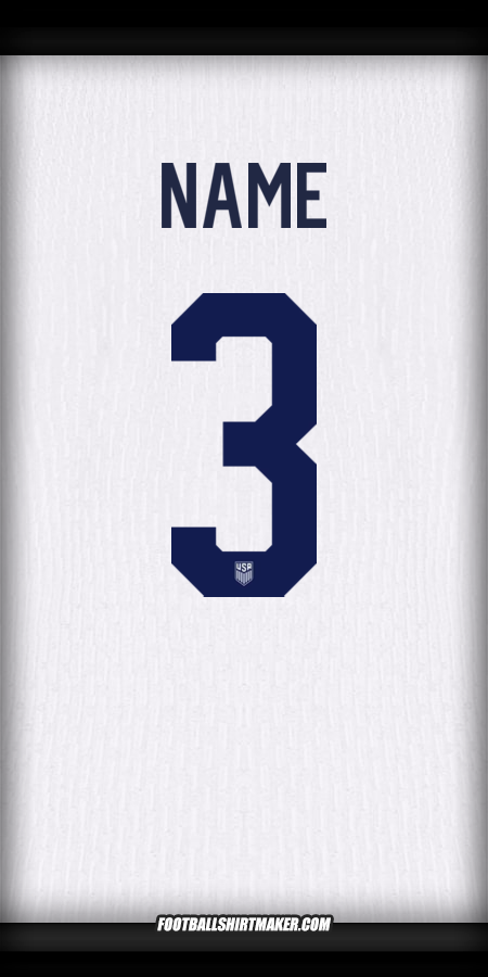 Jersey United States 2024 -  name - 3