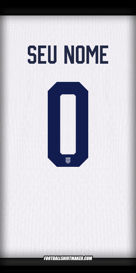 Camisa Estados Unidos 2024 -  seu nome - 0