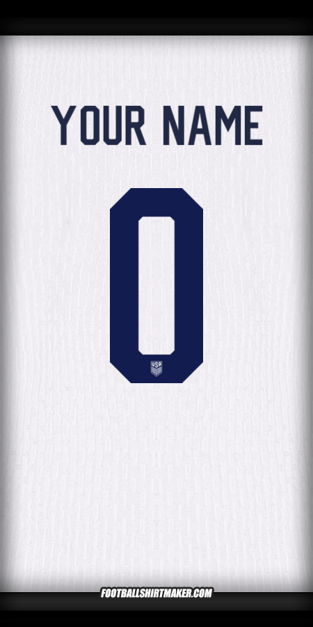 Jersey United States 2024 -  your name - 0