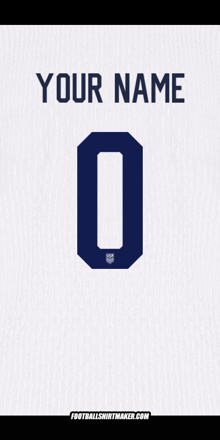 Jersey United States 2024 -  your name - 0