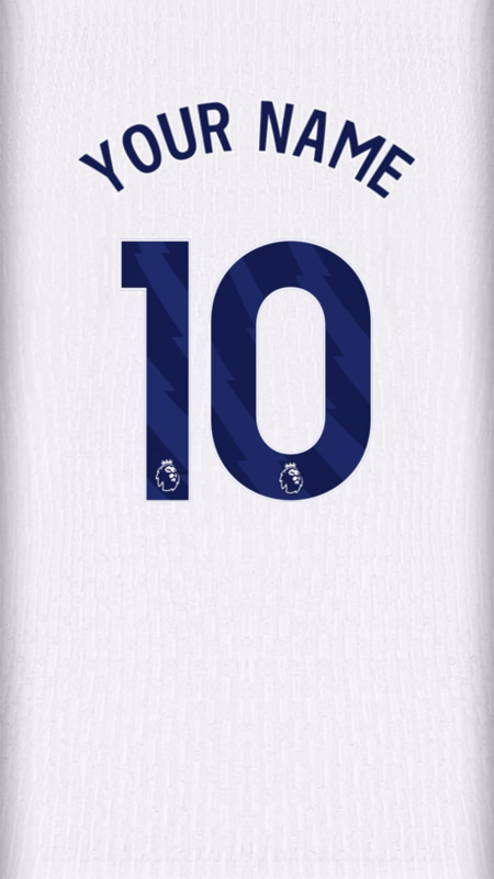 Tottenham Hotspur 2024/2025 shirt number 10 your name