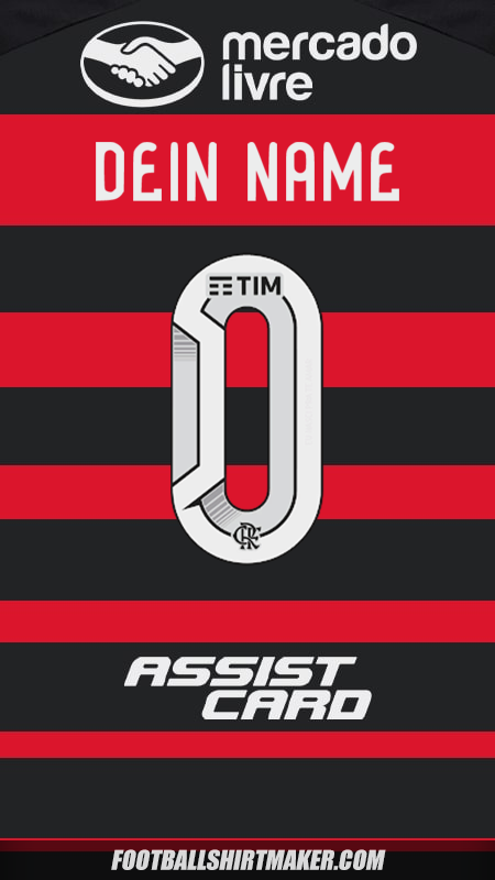 Trikot Flamengo 2024 -  dein name - 0