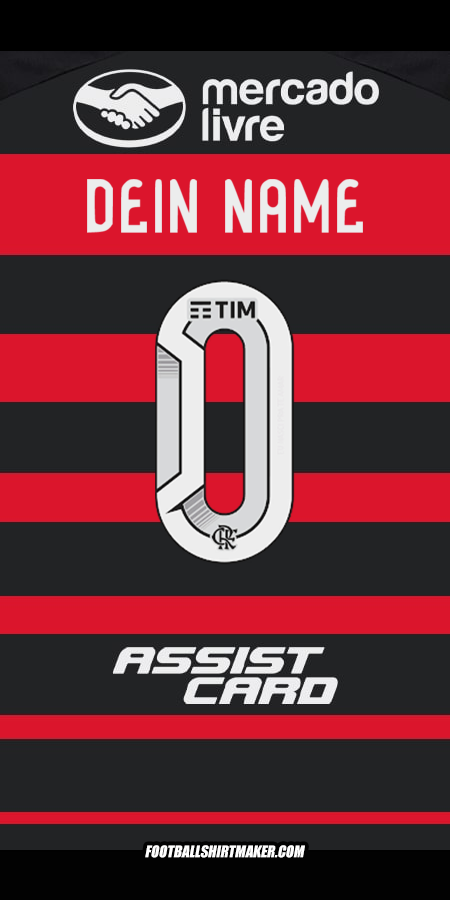 Trikot Flamengo 2024 -  dein name - 0