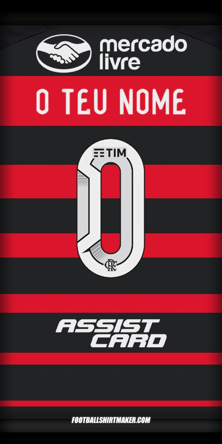 Camisola Flamengo 2024 -  o teu nome - 0