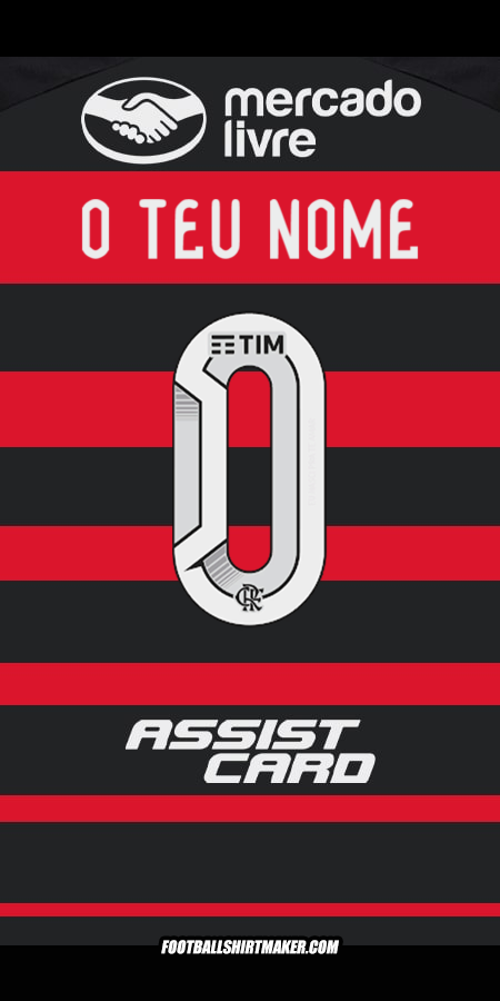 Camisola Flamengo 2024 -  o teu nome - 0