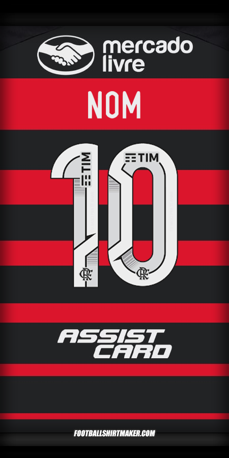 Maillot Flamengo 2024 -  nom - 10