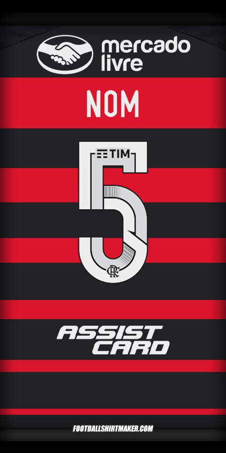 Maillot Flamengo 2024 -  nom - 5