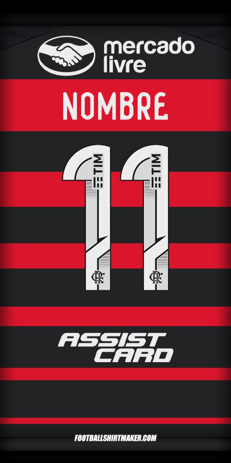 Jersey Flamengo 2024 -  nombre - 11