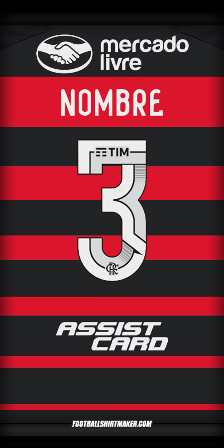 Jersey Flamengo 2024 -  nombre - 3