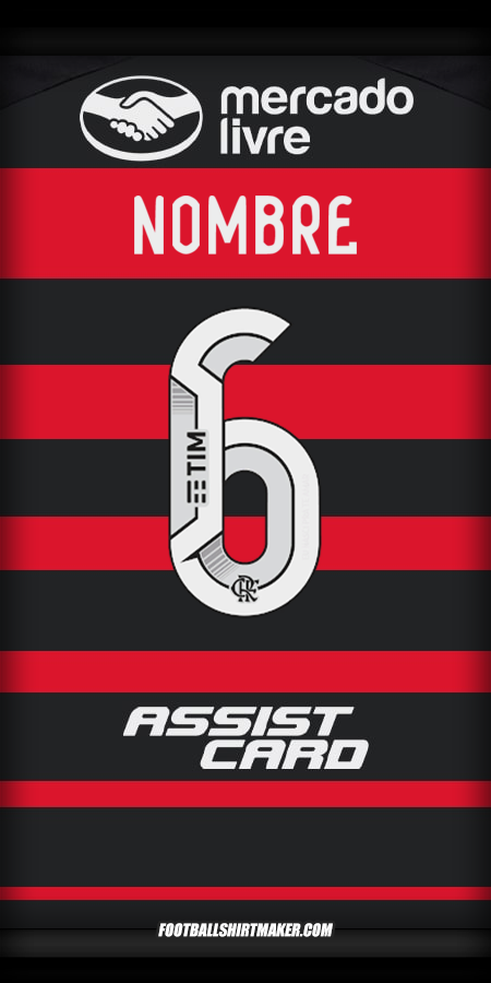 Camiseta Flamengo 2024 -  nombre - 6