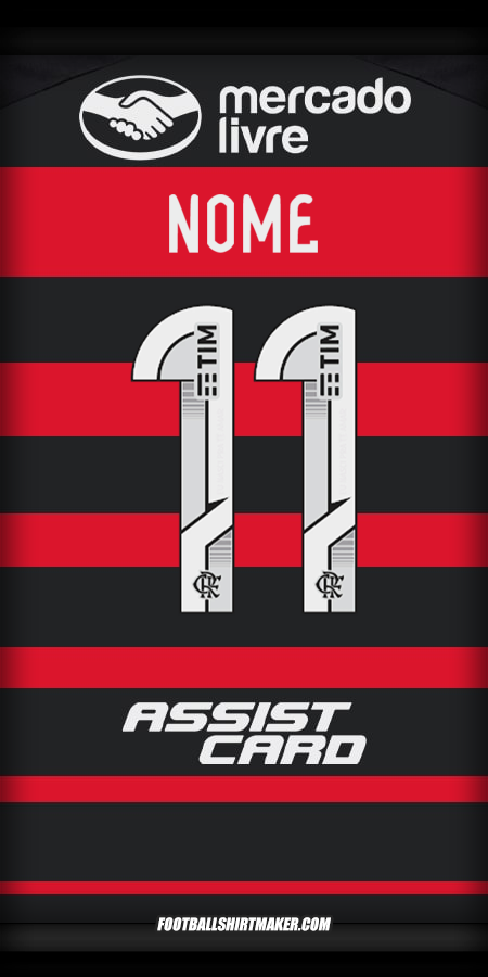 Camisola Flamengo 2024 -  nome - 11