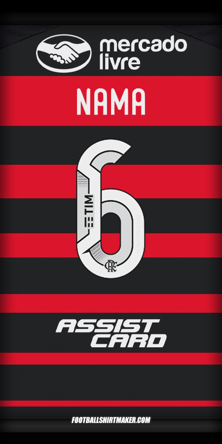 Jersey Flamengo 2024 -  nama - 6