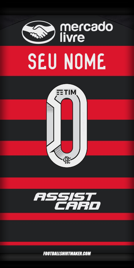 Camisa Flamengo 2024 -  seu nome - 0