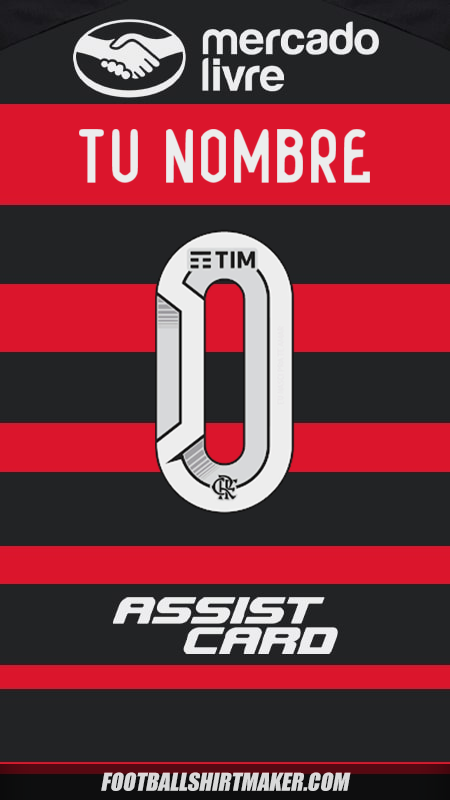 Camiseta Flamengo 2024 -  tu nombre - 0