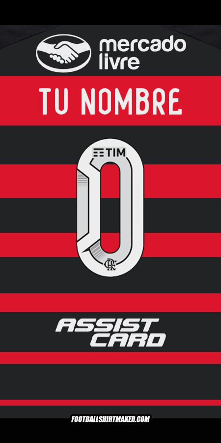 Camiseta Flamengo 2024 -  tu nombre - 0