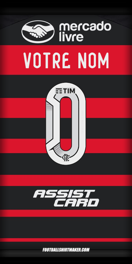 Maillot Flamengo 2024 -  votre nom - 0