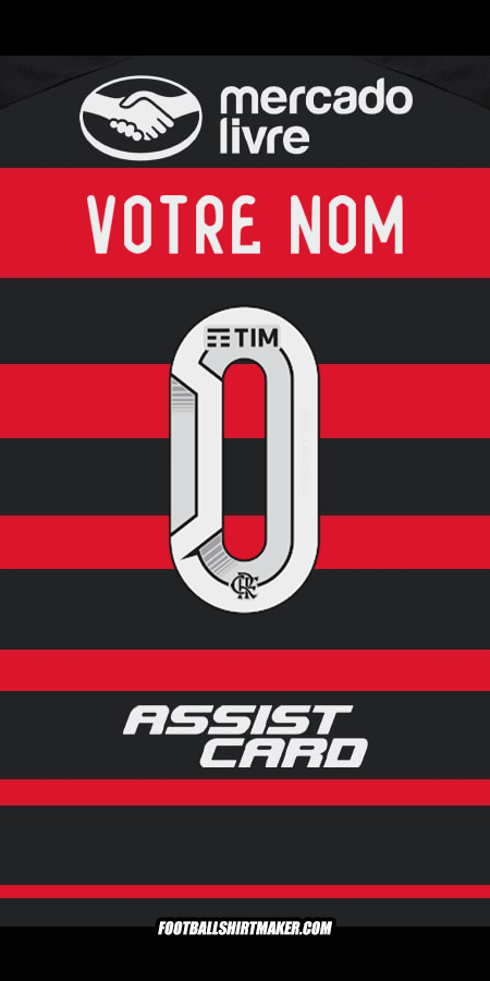 Maillot Flamengo 2024 -  votre nom - 0