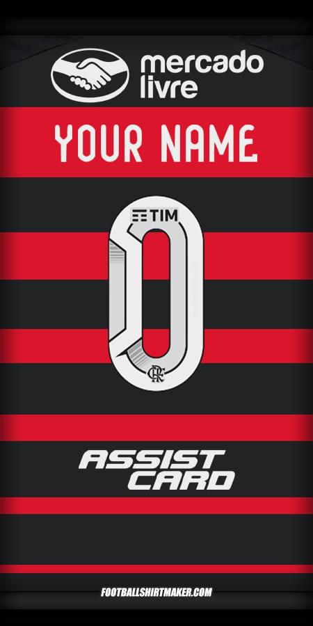 Jersey Flamengo 2024 -  your name - 0