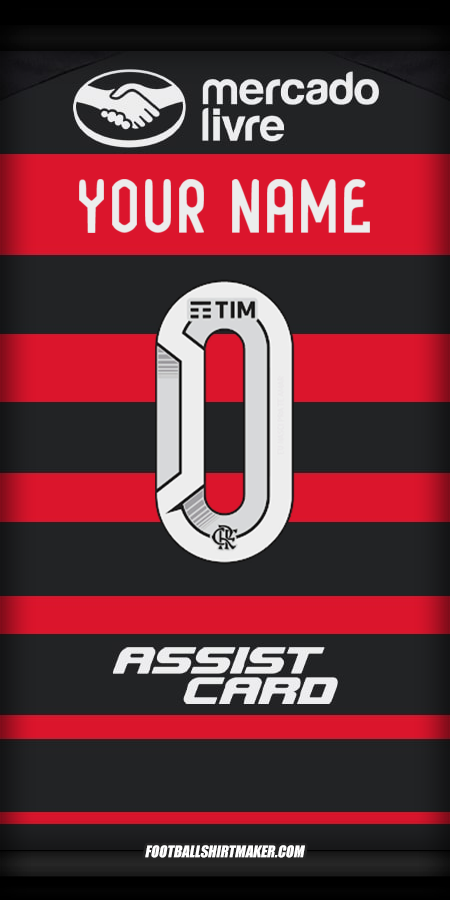 Jersey Flamengo 2024 -  your name - 0